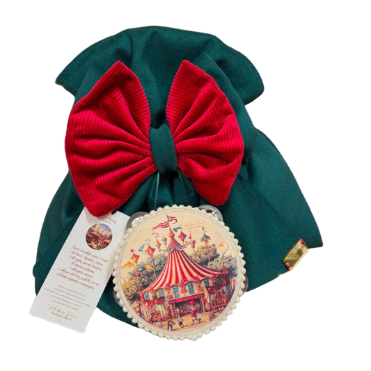 SACCO DELLE DOLCEZZE CIRCUS MADAME FIOCCO' | in velluto | 45cm
