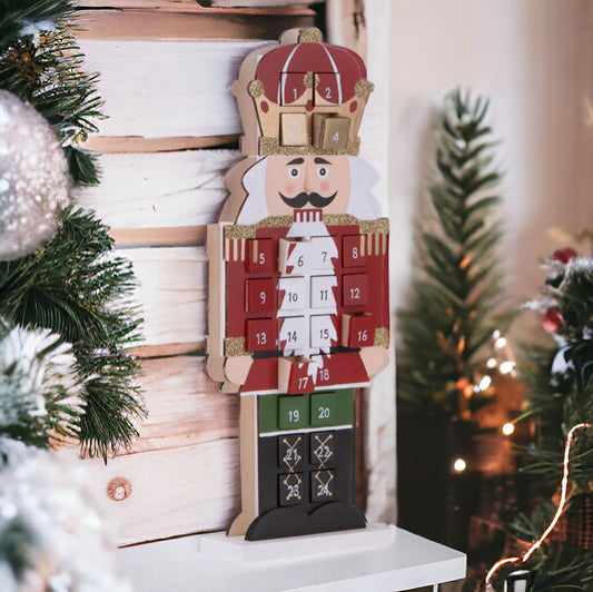 SCHIACCIANOCI DELL'AVVENTO BRANDANI | in legno | 17x7x47cm