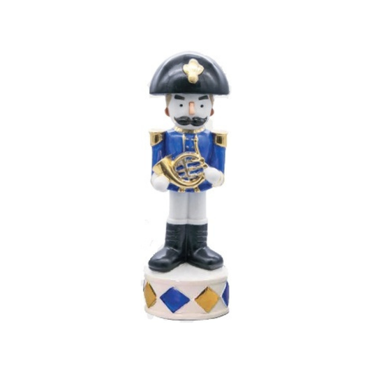 SCHIACCIANOCI SBORDONE PORCELLANE | in porcellana Capodimonte vari colori | 8x22cm