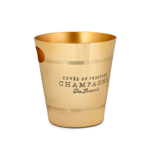 SECCHIELLO GHIACCIO CROSS FADE MAISON  | in acciaio | 22x24cm