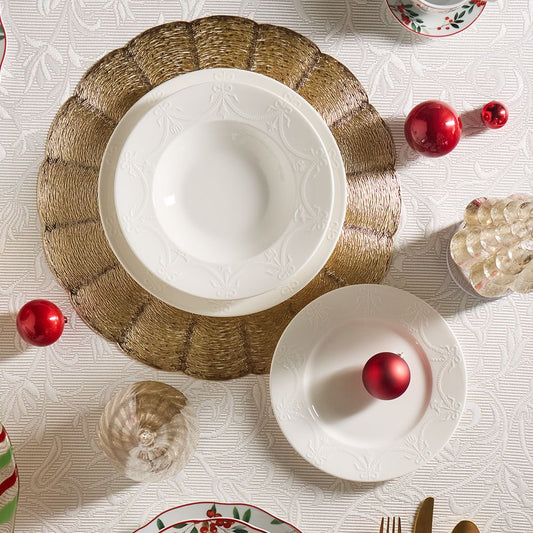 SERVIZIO PIATTI MAGIA DI NATALE ANDREA FONTEBASSO | in porcellana | 18pz