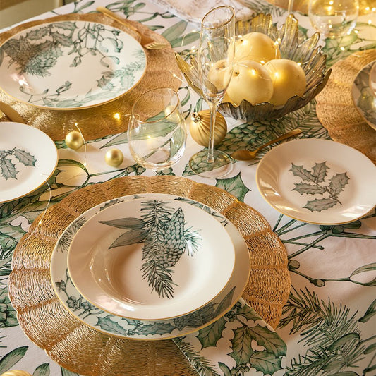 SERVIZIO PIATTI BLOOM ANDREA FONTEBASSO | in porcellana | 18pz