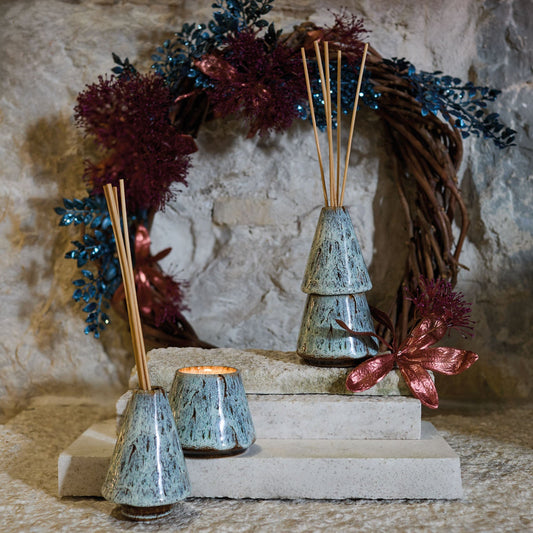 SET PROFUMATORE D'AMBIENTE E CANDELA ALBERELLO MAISON SUCRÉE | 50ml