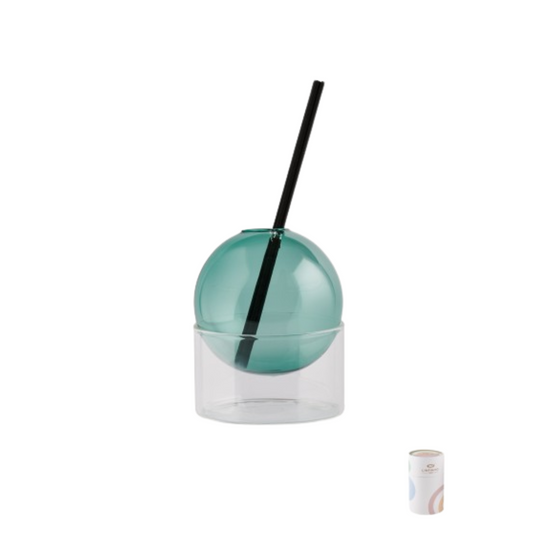 SFERA GIADA L'INFINITO BOMBONIERE | in vetro vari colori | Ø9x14cm