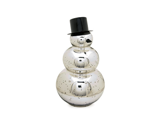 SNOWMAN CON CAPPELLO BRUCO | in vetro | varie misure