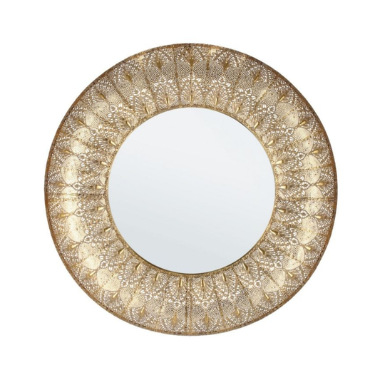 SPECCHIO LARJAM BIZZOTTO | in metallo | Ø70cm