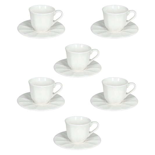 TAZZE DA CAFFE' QUEEN ANDREA FONTEBASSO | in porcellana | 6pz