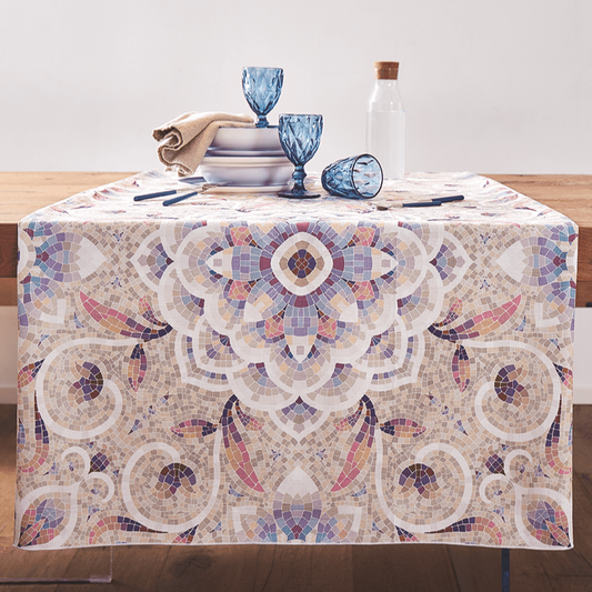 TOVAGLIA POLVEROSA MAISON SUCRÉE | in tessuto antimacchia | varie misure