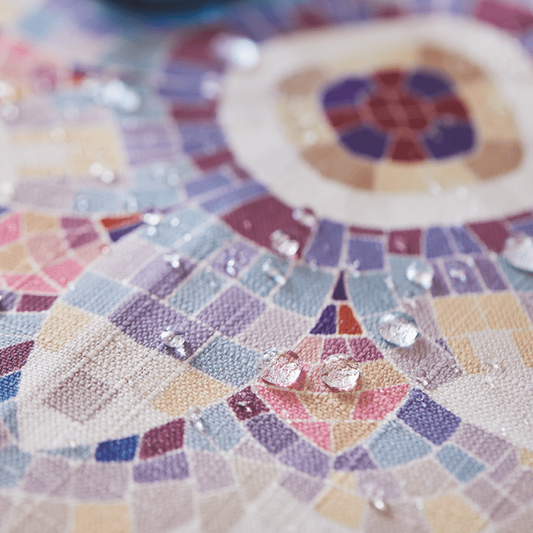 TOVAGLIA POLVEROSA MAISON SUCRÉE | in tessuto antimacchia | varie misure