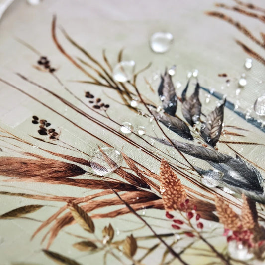 TOVAGLIA VERDI SPEZIATI MAISON SUCRÉE | in tessuto antimacchia | varie misure