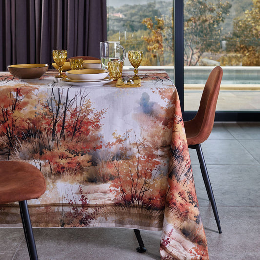 TOVAGLIA FOLIAGE MAISON SUCRÉE | in tessuto antimacchia | varie misure