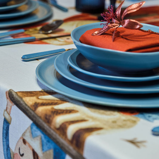 TOVAGLIA FOLLETTI MAISON SUCRÉE | in tessuto antimacchia | varie misure