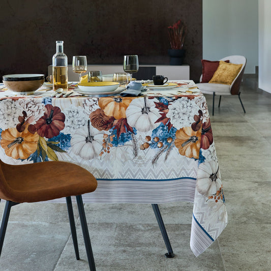 TOVAGLIA ZUCCHE MAISON SUCRÉE | in tessuto antimacchia | varie misure