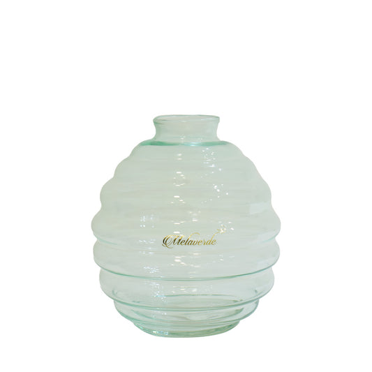 VASO LUSTRO MELAVERDE | in vetro vari colori | 17cm