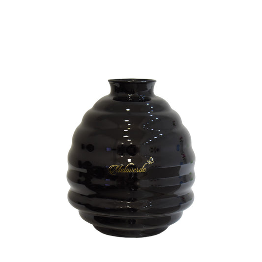 VASO NICOLE MELAVERDE | in vetro vari colori | 17cm