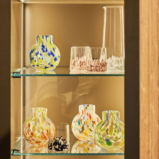 VASO RAINBOW ANDREA FONTEBASSO | in vetro vari colori | 14cm