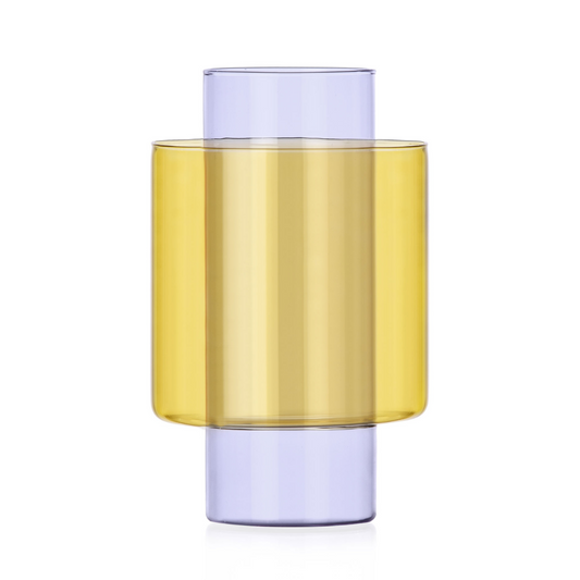 VASO BOREALE ICHENDORF MILANO | in vetro borosilicato vari colori | 13x20cm