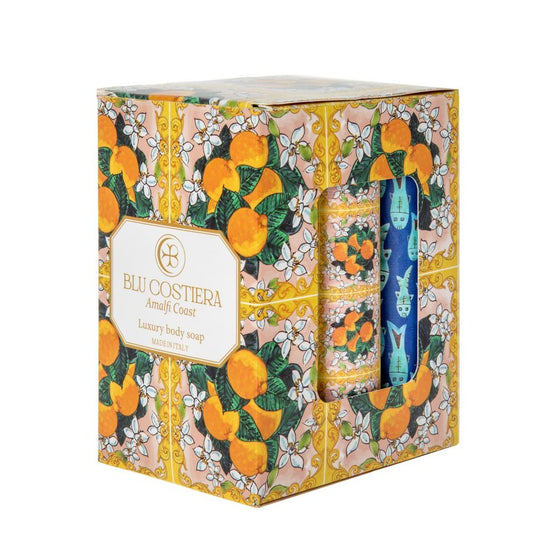 BOX REFILL POSITANO BLU COSTIERA | tre saponi profumati