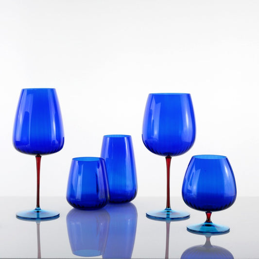 CALICE GIN JOY WEISSESTAL | in vetro vari colori | 2pz