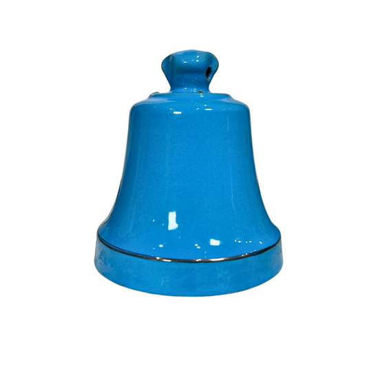 ESMERALDA | Campana monocolore in ceramica con oro zecchino