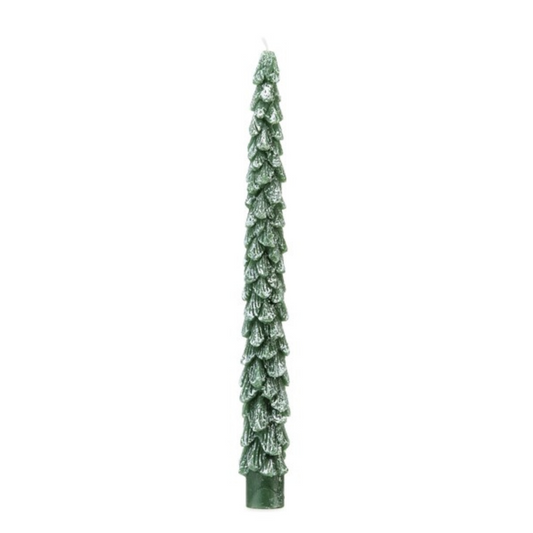 SET CANDELE ALBERO VERDE FADE MAISON | 2pz