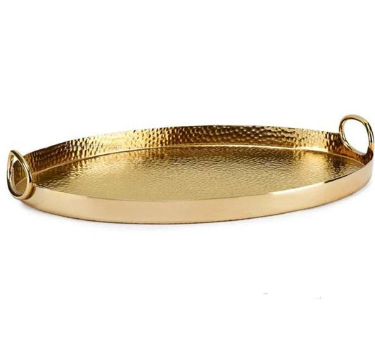 VASSOIO SHINE FADE MAISON | in alluminio | 55x36x7cm