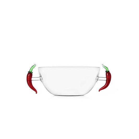 COPPA PEPERONCINI VEGETABLES ICHENDORF MILANO | in vetro | Ø13x6cm