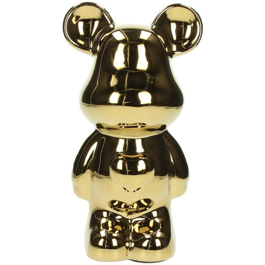 ORSO SALVADANAIO ANDREA FONTEBASSO | in ceramica vari colori | 15x27cm