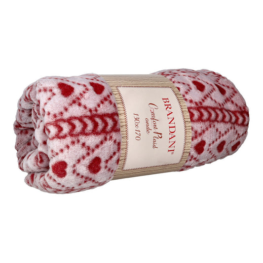 PLAID CUORICINI BRANDANI | poliestere | 130x170cm