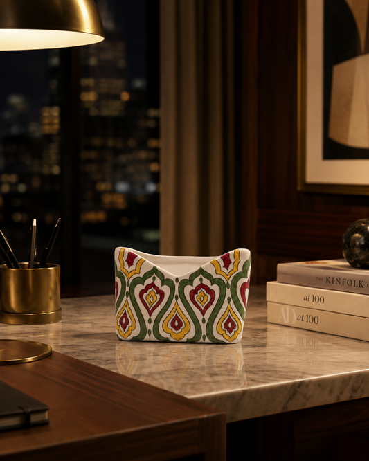 PORTAPOSTA MARRAKECH SOPHIE MARIAGE | in ceramica vari colori | 17cm