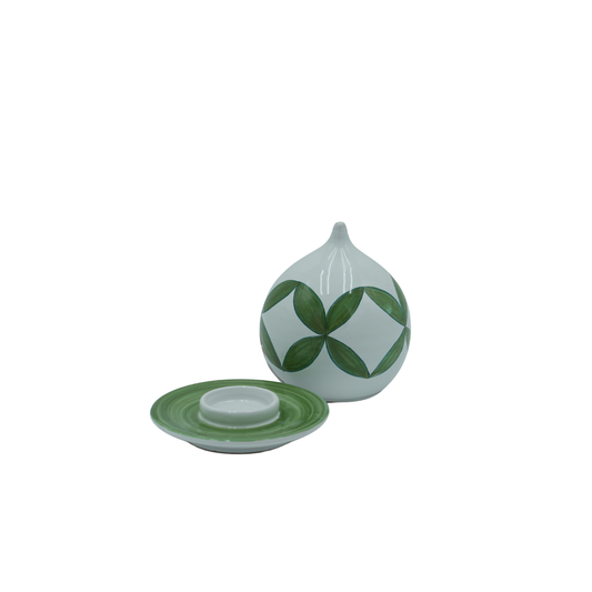 PORTACANDELA ZAGORA SOPHIE MARIAGE | in ceramica | 12cm