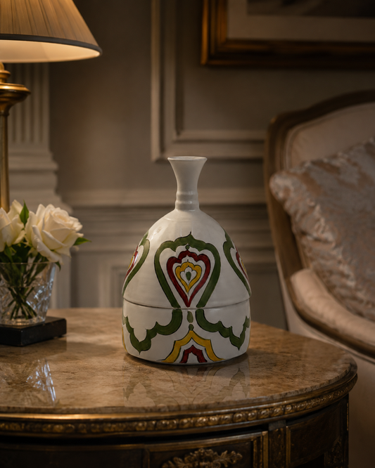 SCATOLA MARRAKECH SOPHIE MARIAGE | in ceramica vari colori | 22cm