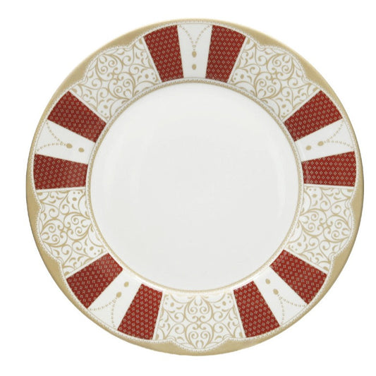 SERVIZIO PIATTI GOLDEN EYE BRANDANI | in porcellana | 18pz