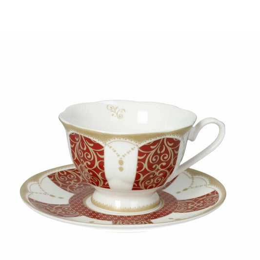 TAZZE THE GOLDEN EYE BRANDANI | in New Bone China | 2pz