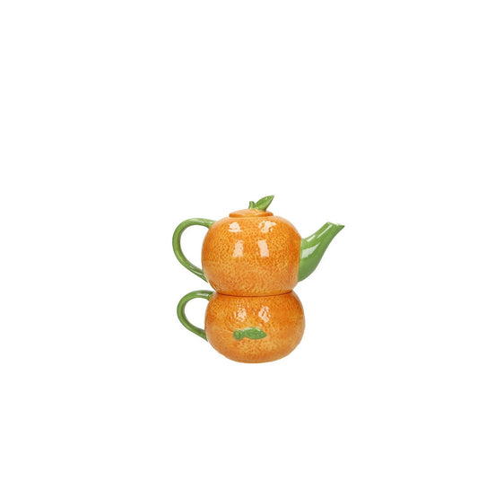 TEA FOR ONE ARANCIA BRANDANI | in ceramica