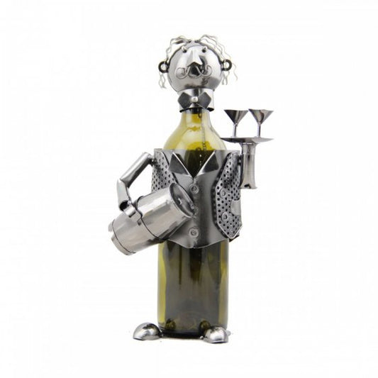 PORTABOTTIGLIA SOMMELIER | in metallo | Ø10x33cm - | Adele Chérie - articoli da regalo e bomboniere