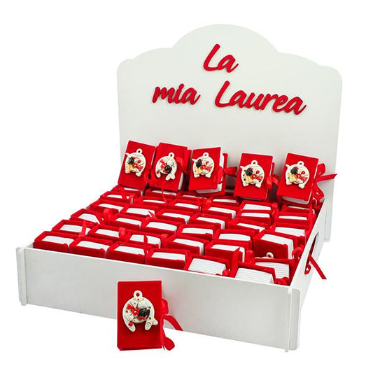 KIT LA MIA LAUREA | libro con ferro | 48pz - | Adele Chérie - articoli da regalo e bomboniere
