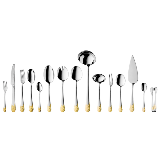 POSATE WATERFALL ESSENTIALS | in acciaio inox | 72pz - posate | Adele Chérie - articoli da regalo e bomboniere