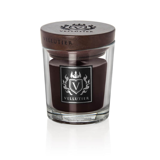 CANDELA SWISSE CHOCOLATE FONDANT VELLUTIER | in vaso di vetro | varie misure