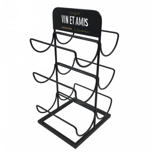 PORTABOTTIGLIE ADELE CHERIE | in metallo | 35x18x16cm - | Adele Chérie - articoli da regalo e bomboniere