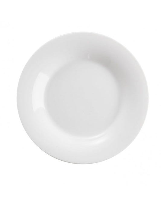 PIATTINO PANNA MONTATA | New Bone China | 6pz - piatti / panna montata / bianco | Adele Chérie - articoli da regalo e bomboniere
