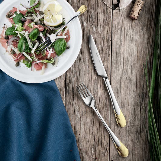 POSATE WATERFALL ESSENTIALS | in acciaio inox | 72pz - | Adele Chérie - articoli da regalo e bomboniere