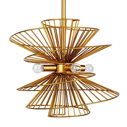 LAMPADARIO DELAWARE ETHAN CHLOE | in metallo | 46x46x90cm - | Adele Chérie - articoli da regalo e bomboniere
