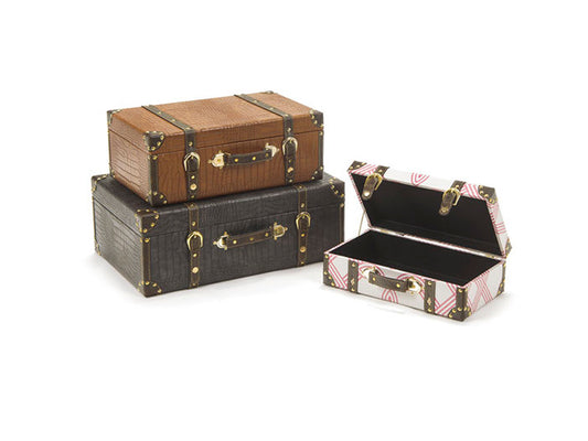 VALIGIA BAULE | in pelle | varie misure - | Adele Chérie - articoli da regalo e bomboniere