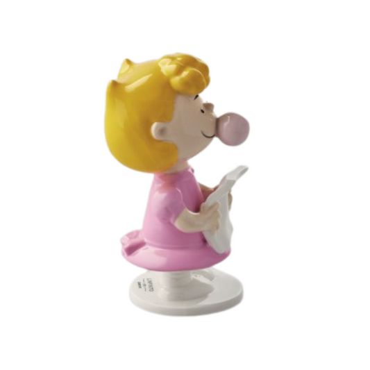 STATUINA SALLY L'INFINITO | in porcellana lucida | 7,5x5,5x14cm - | Adele Chérie - articoli da regalo e bomboniere