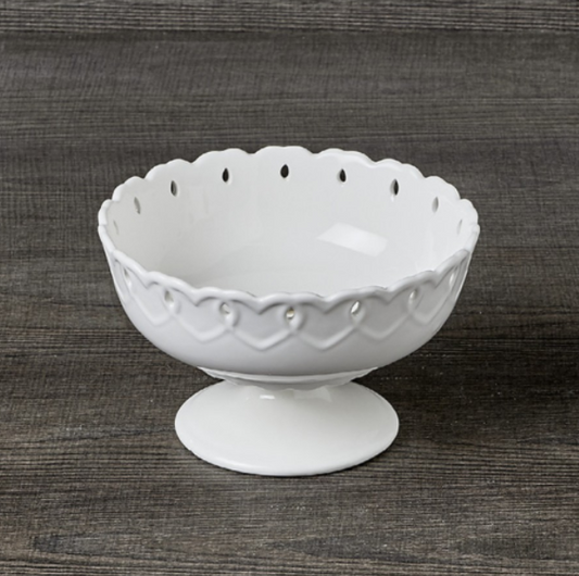 COPPA CUORE | in ceramica | Ø16cm - | Adele Chérie - articoli da regalo e bomboniere