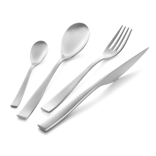 POSATE ETOILE SABBIATO EME POSATERIE | in acciaio inox | 24pz