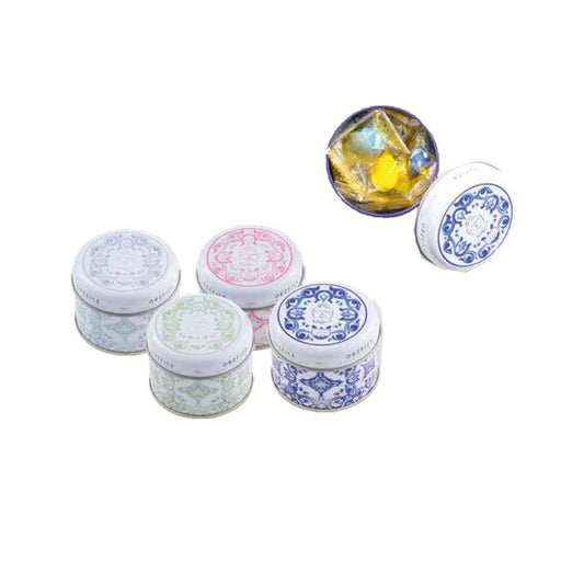 CONFETTATA CAPRI IN LATTA SHARON BOMBONIERE | con confettata mixed 70g | vari colori