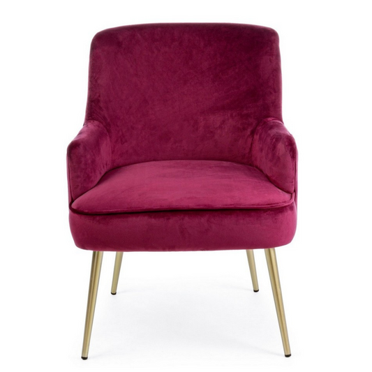 POLTRONA CLELIA BIZZOTTO | in velluto | 60x66x82cm - | Adele Chérie - articoli da regalo e bomboniere