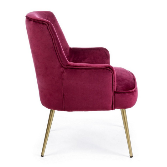 POLTRONA CLELIA BIZZOTTO | in velluto | 60x66x82cm - | Adele Chérie - articoli da regalo e bomboniere